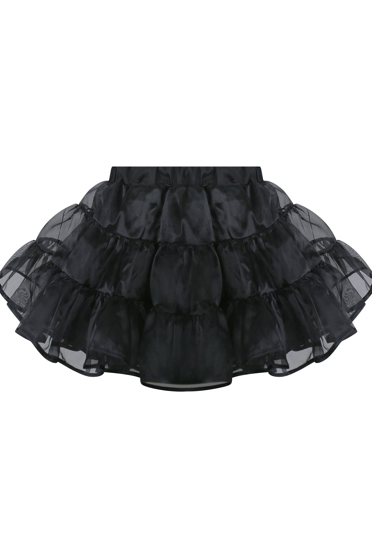 Black cat maid dot top + suspender skirt + panniers