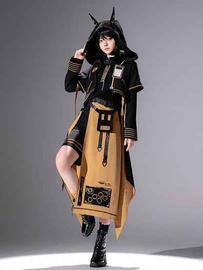 【12月26日予約締切】フューチャリスティックサイバービープリンスロングテールジャケットスーツ＋サスドレス