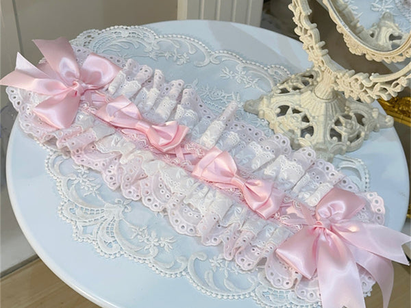 [Reserva hasta el 4 de mayo] Vestido de princesa de muñeca antigua de perlas + Capota + Tocado