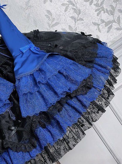 【12月8日予約締切】Black Mist Banquet ゴシックレースジュリエットスリーブシャツ
