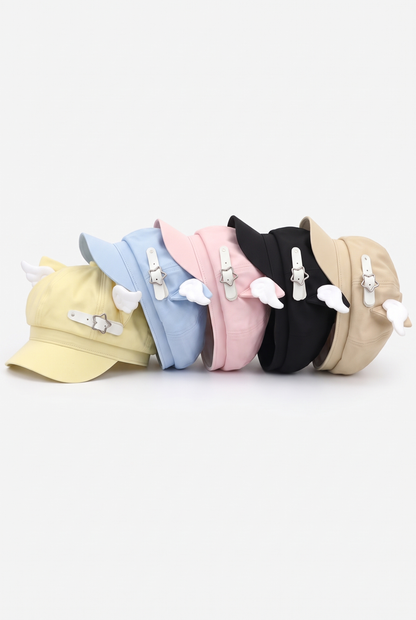 Thin Versatile Sweet Otaku-Style Octagonal Hat