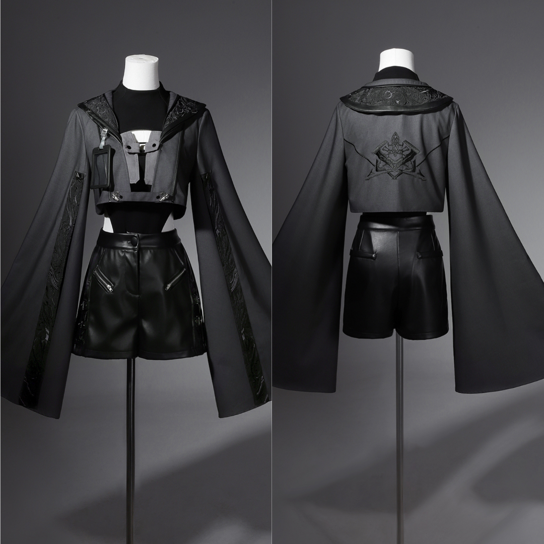 [Reservation Product] Jinbu Lolita Mode Wide Jacket + Top + Shorts