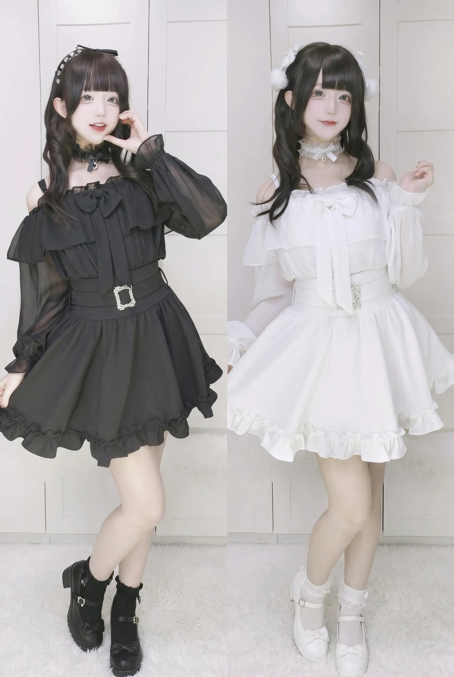 Angel Ruffle Chiffon Top
