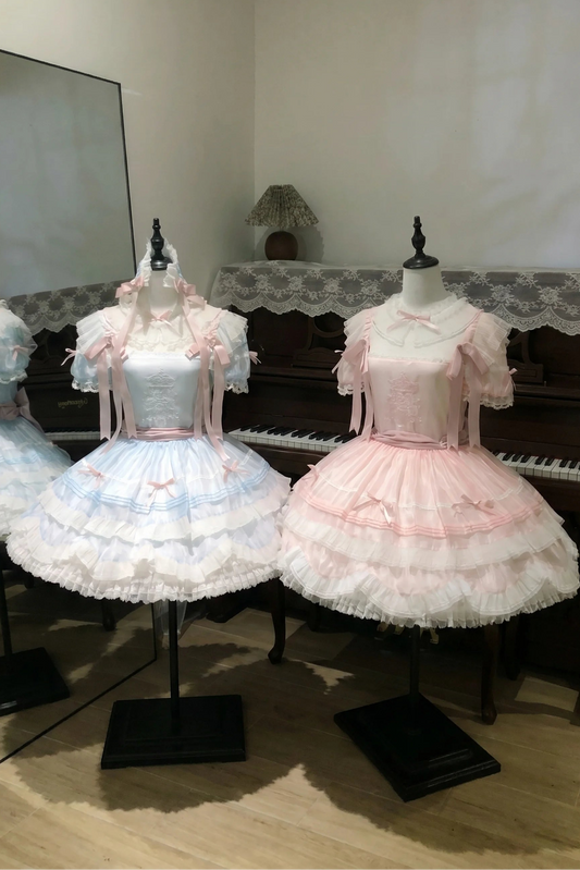 [Pre-Order] Summer Merry-Go-Round Ballerina Dress + Accessories