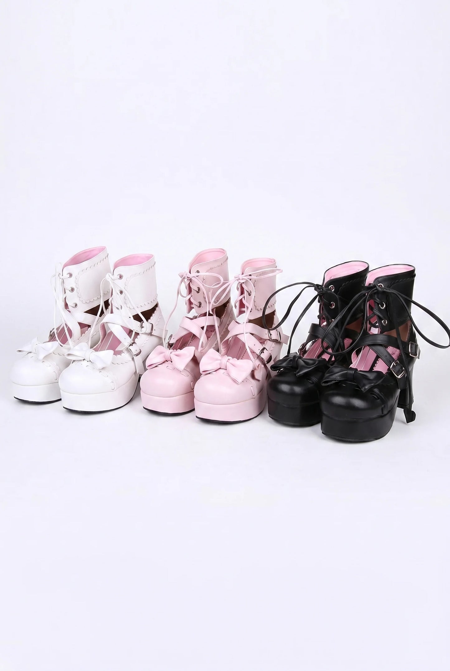 Zapatos Lolita con cordones