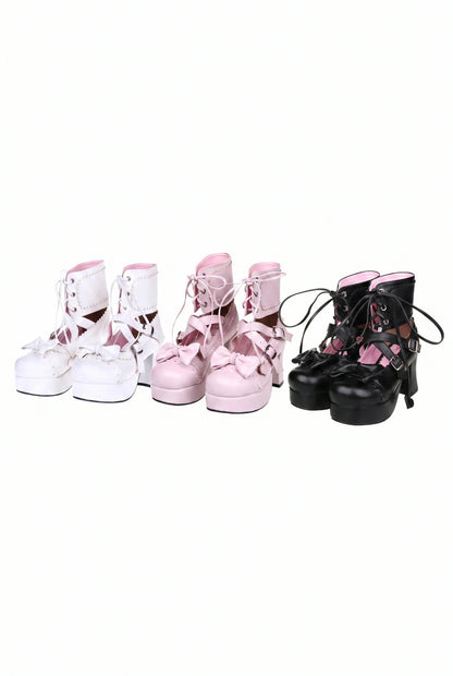 Zapatos Lolita con cordones