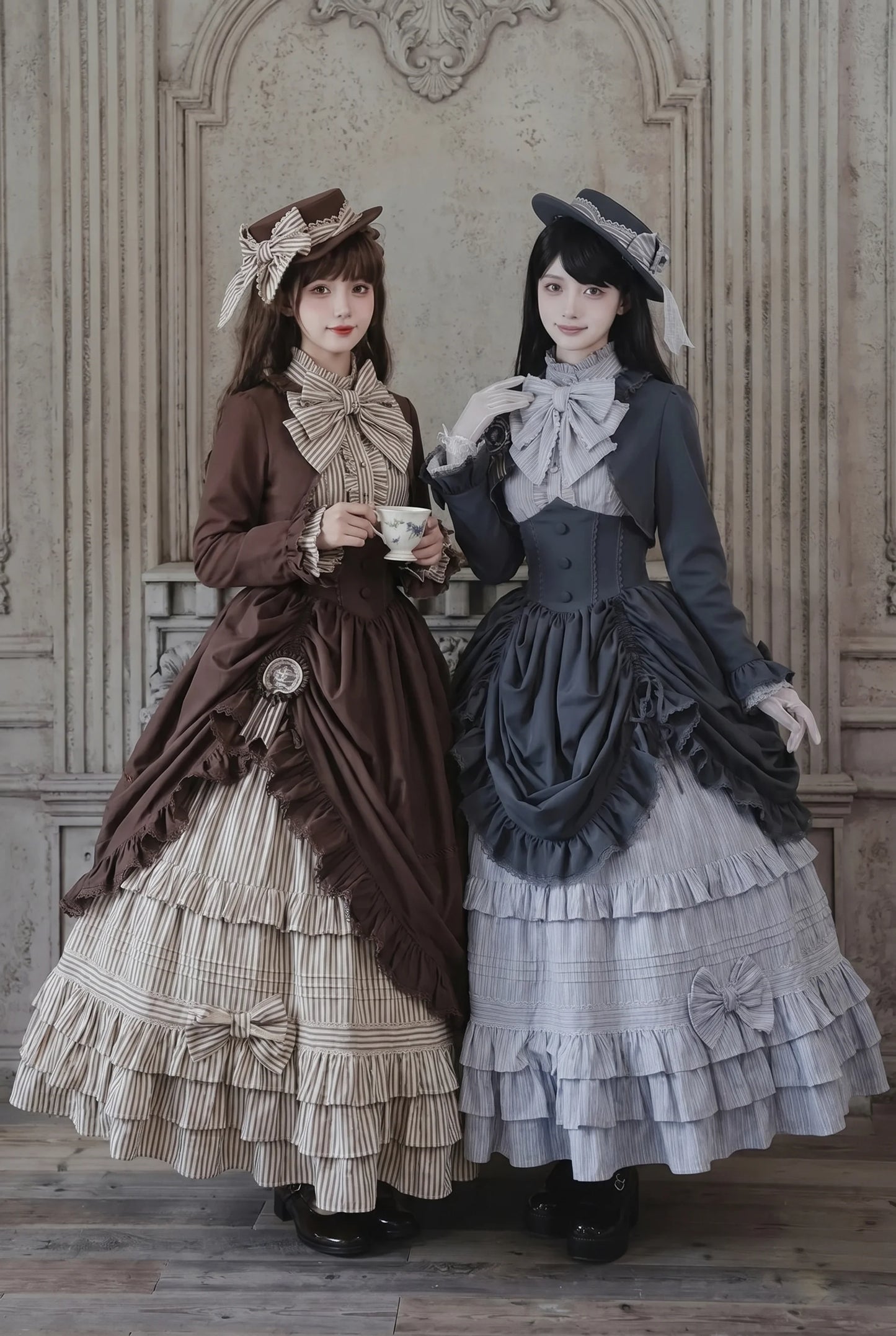 [Reserva hasta el 26 de febrero] Conjunto completo clásico y elegante Victoria Duke