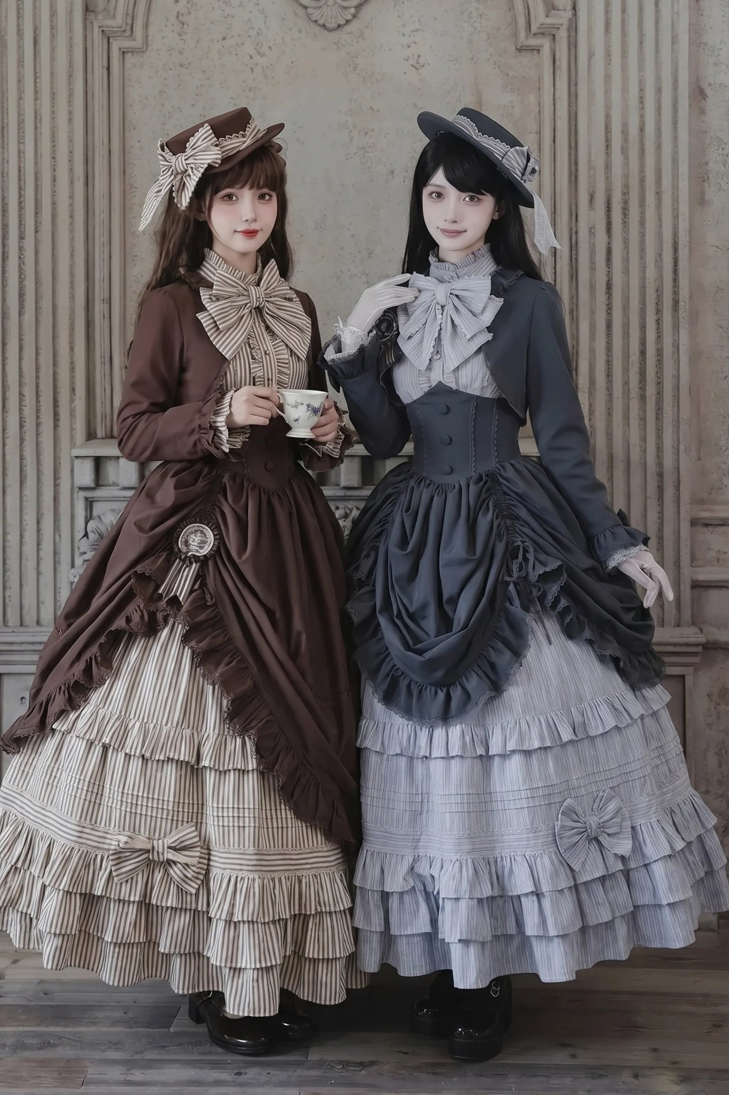 [Reserva hasta el 26 de febrero] Conjunto completo clásico y elegante Victoria Duke