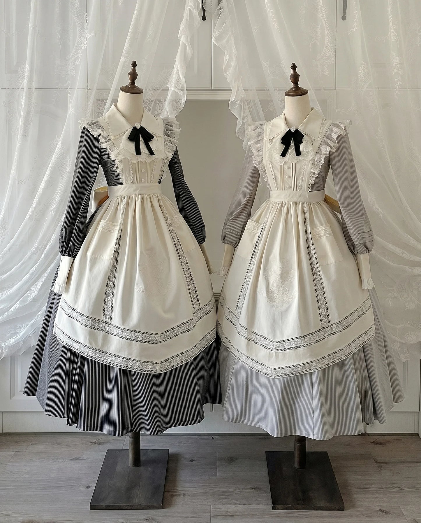 Retro Lolita Dress + Apron