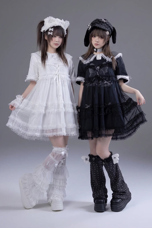 Sleeping Angel Dolly Ruffle Dress