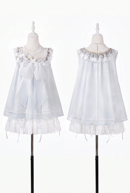 Aqua Coastal Han Element Top and Skirt Set