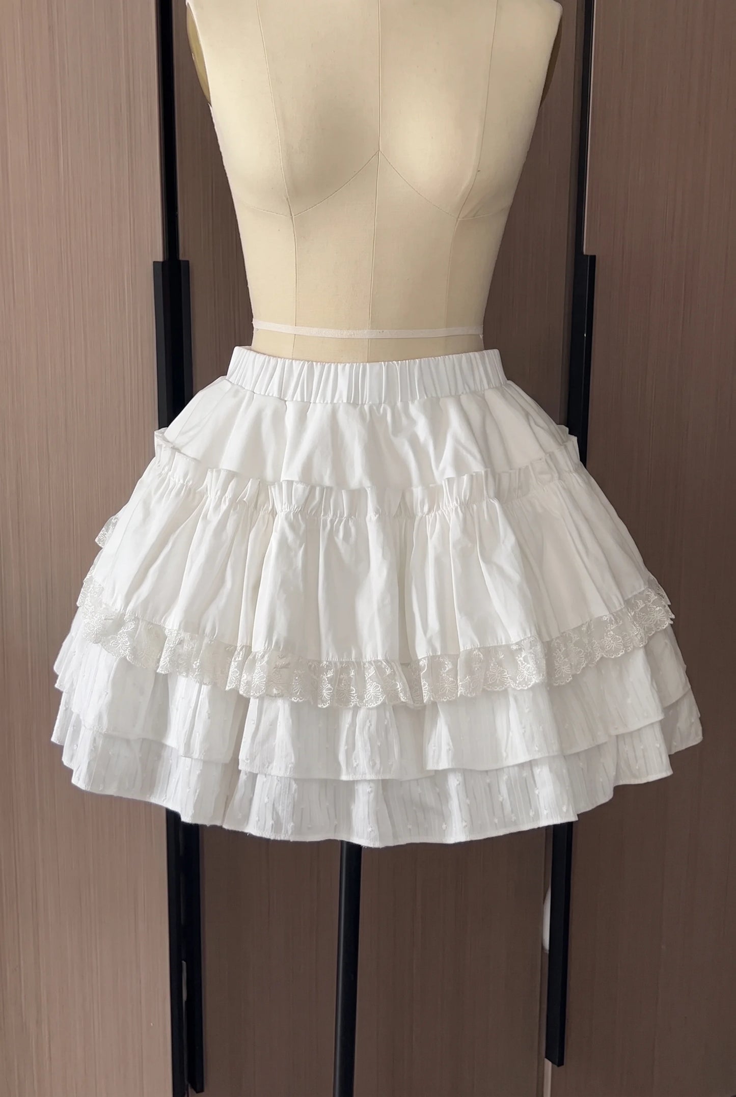Hooded Rabbit Ear Top and Skirt Set
