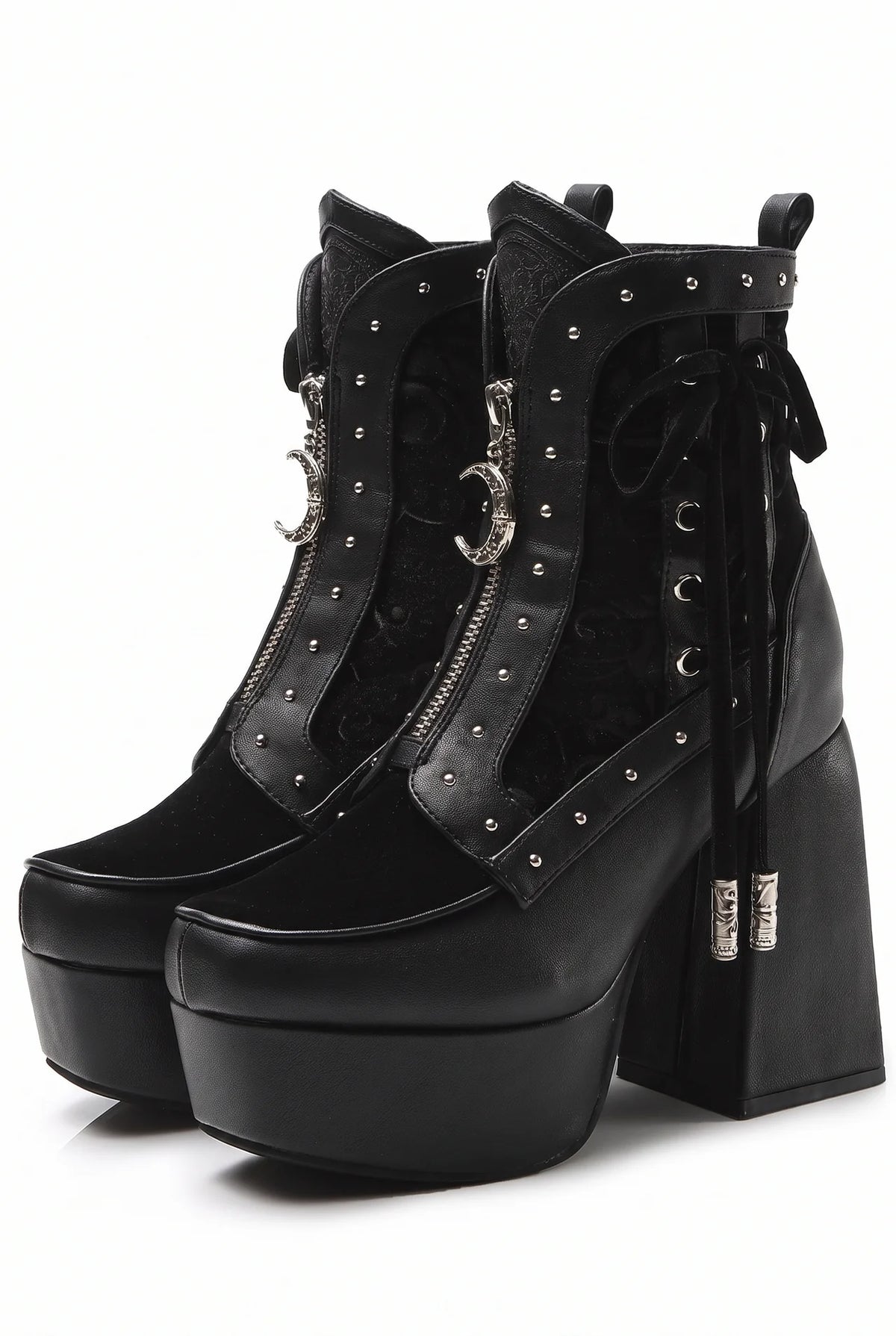 Gothic Platform Ankle Boots