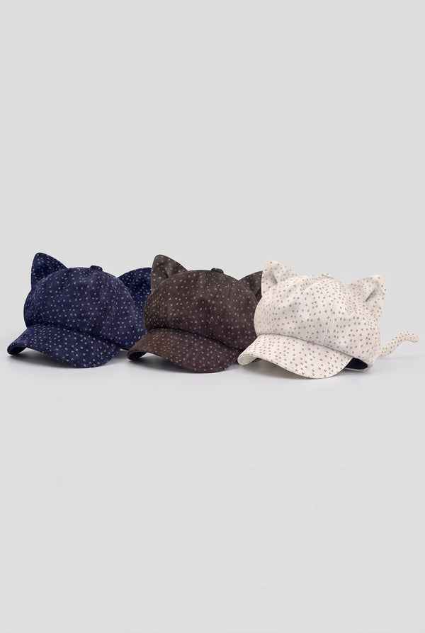 Cat Ear Octagonal Hat