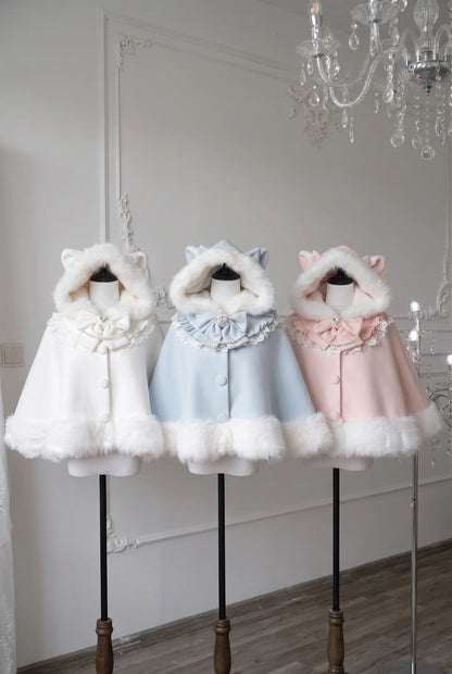 Cat Ear Bow Lolita Cape