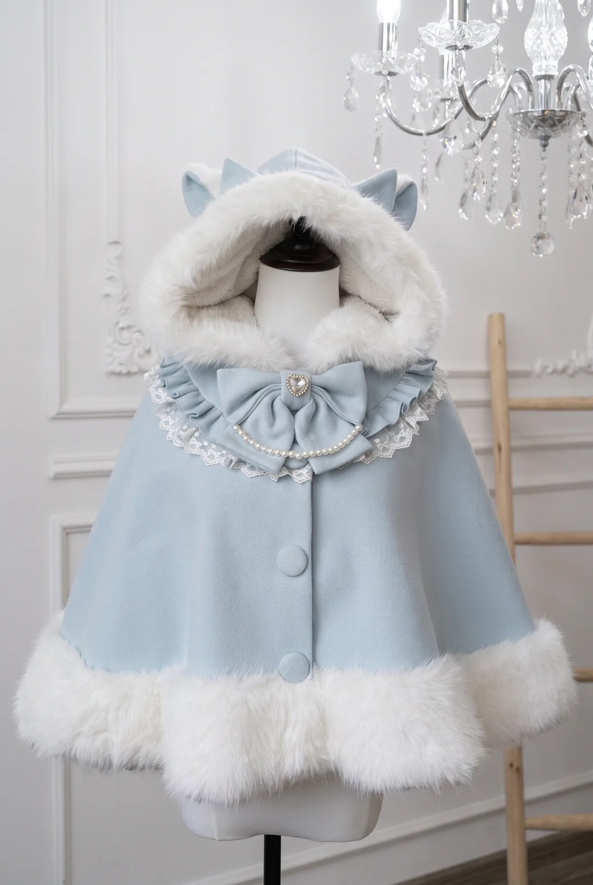 Cat Ear Bow Lolita Cape