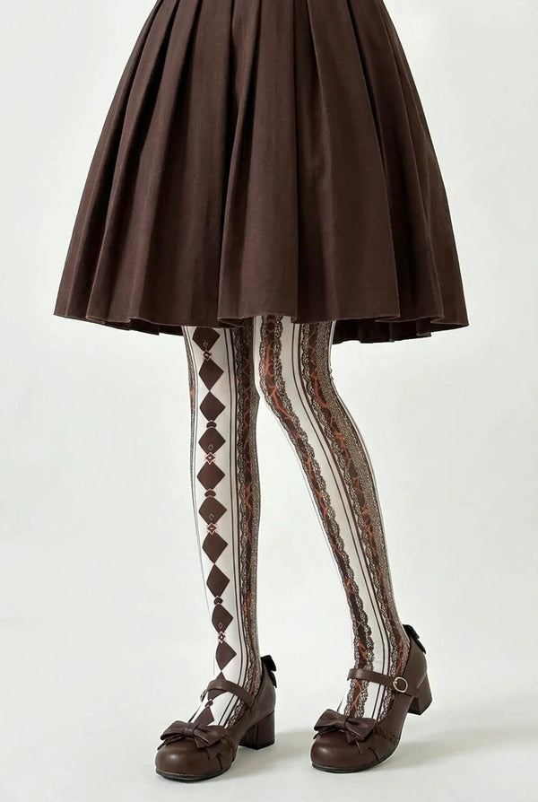 Asymmetrical Arist Tights From the Land of Confusion