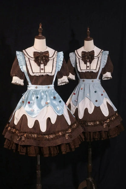 Mint Chocolate Lolita Dress + Accessories