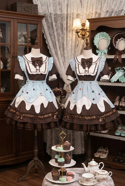 Mint Chocolate Lolita Dress + Accessories