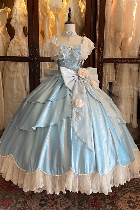 【2月5日予約締切】ロマンティックローズエレガントプリンセスドレス＋アクセサリー