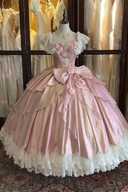 【2月5日予約締切】ロマンティックローズエレガントプリンセスドレスコンプリートセット