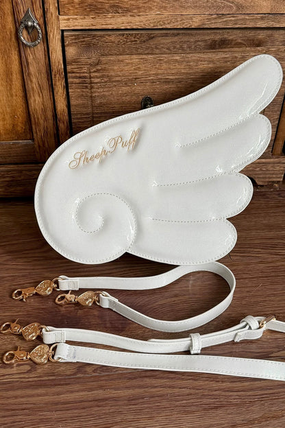 【10月28日予約締切】Black/White/Pink/Mint Sparkle Angel Wing Handbag Crossbody Bag