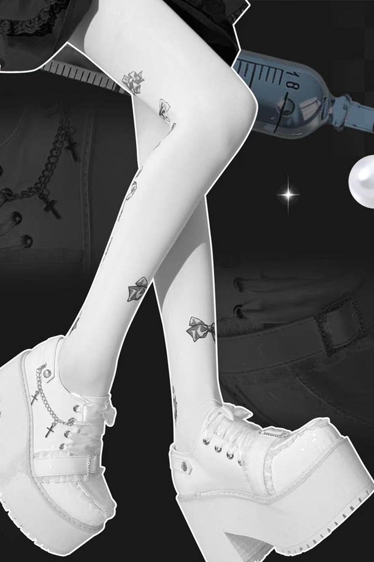 Cross Romance Platform Loafers