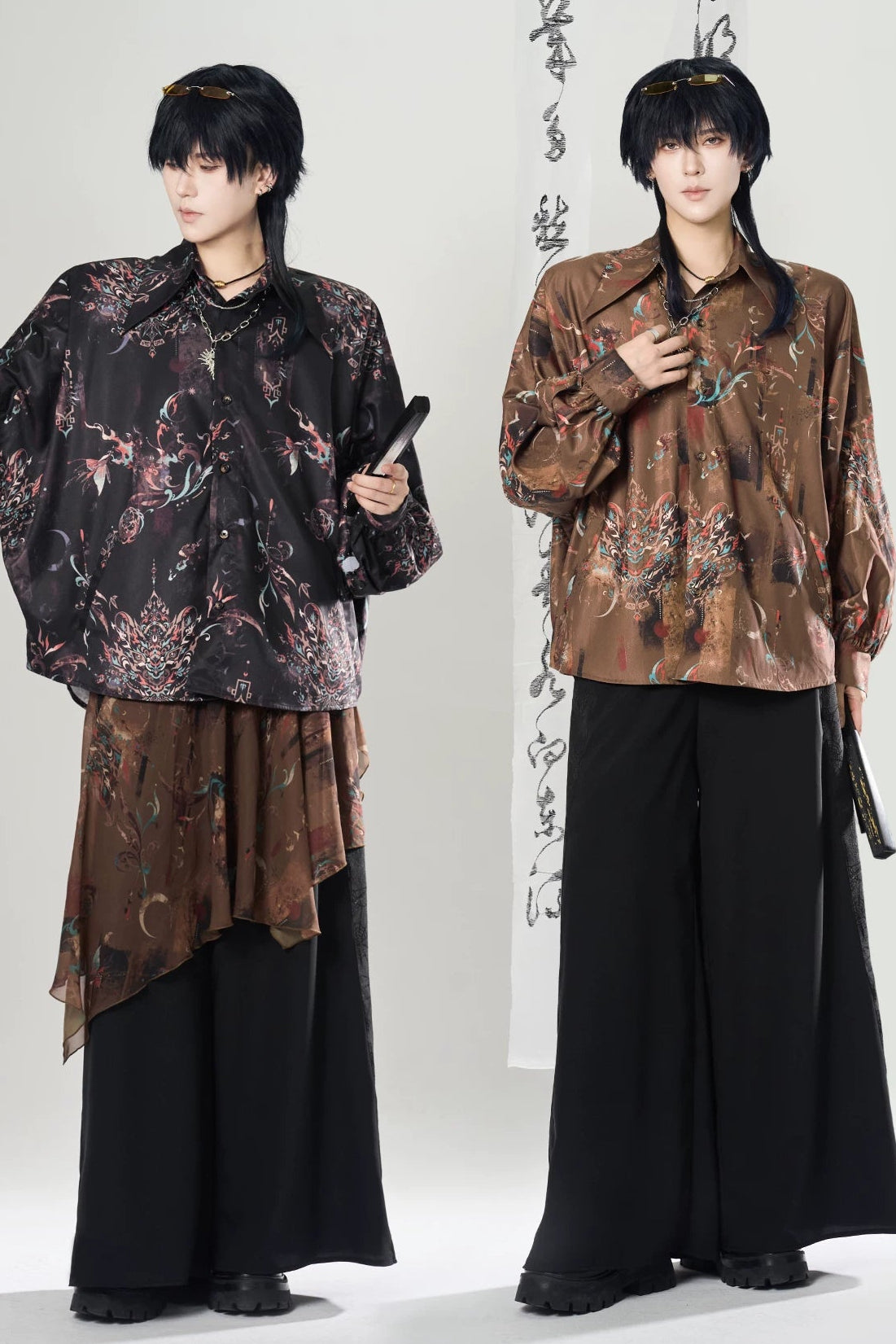 Unisex Loose Long Sleeve Shirt