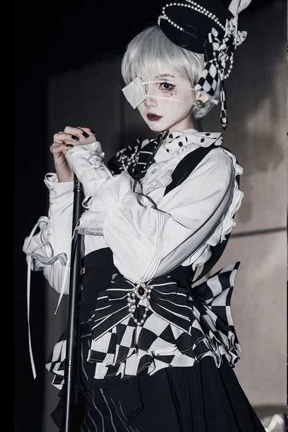 Schachbretthemd „Lolita-Häschenprinz“