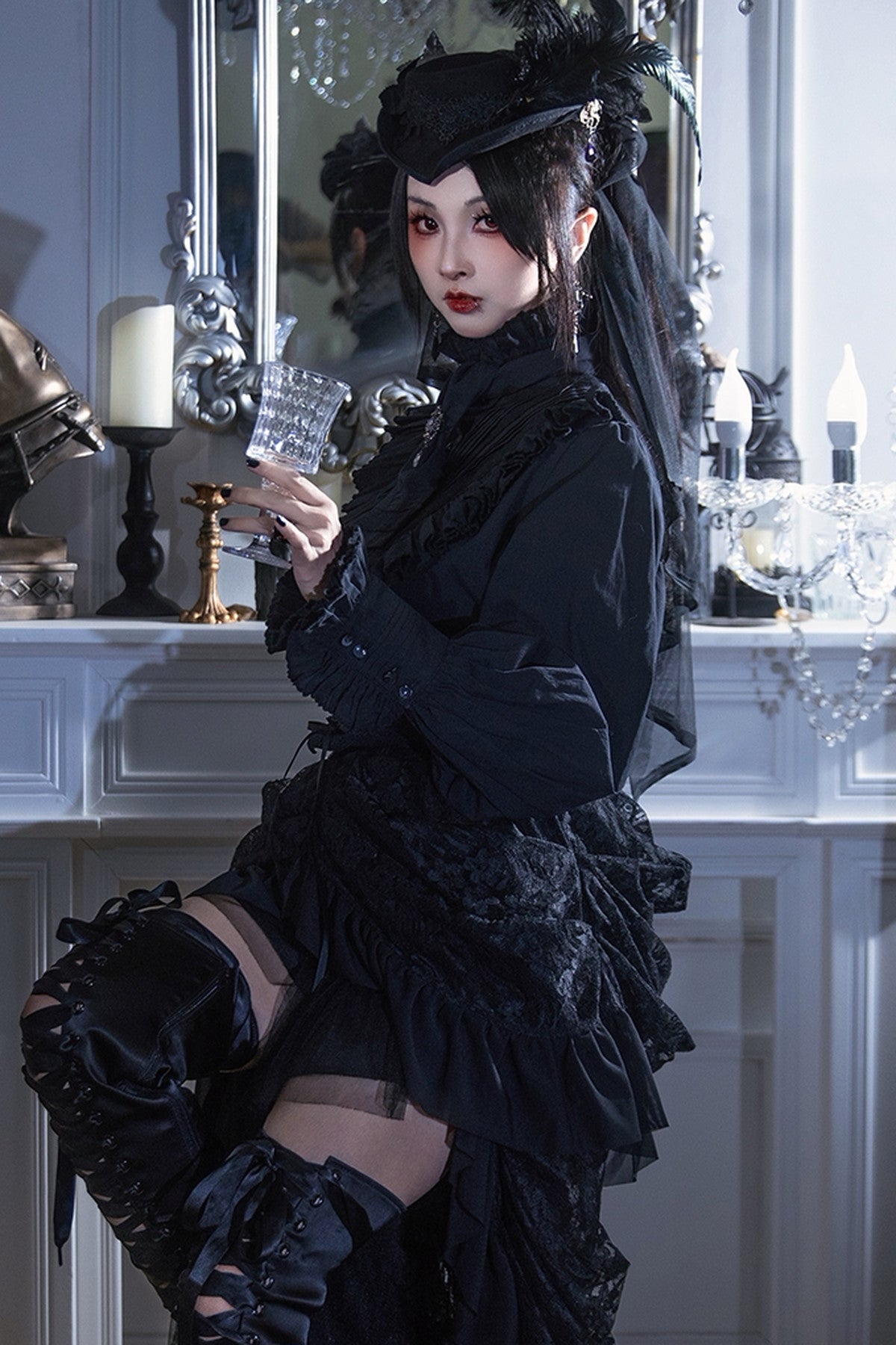 Ruffled Lolita Shirt