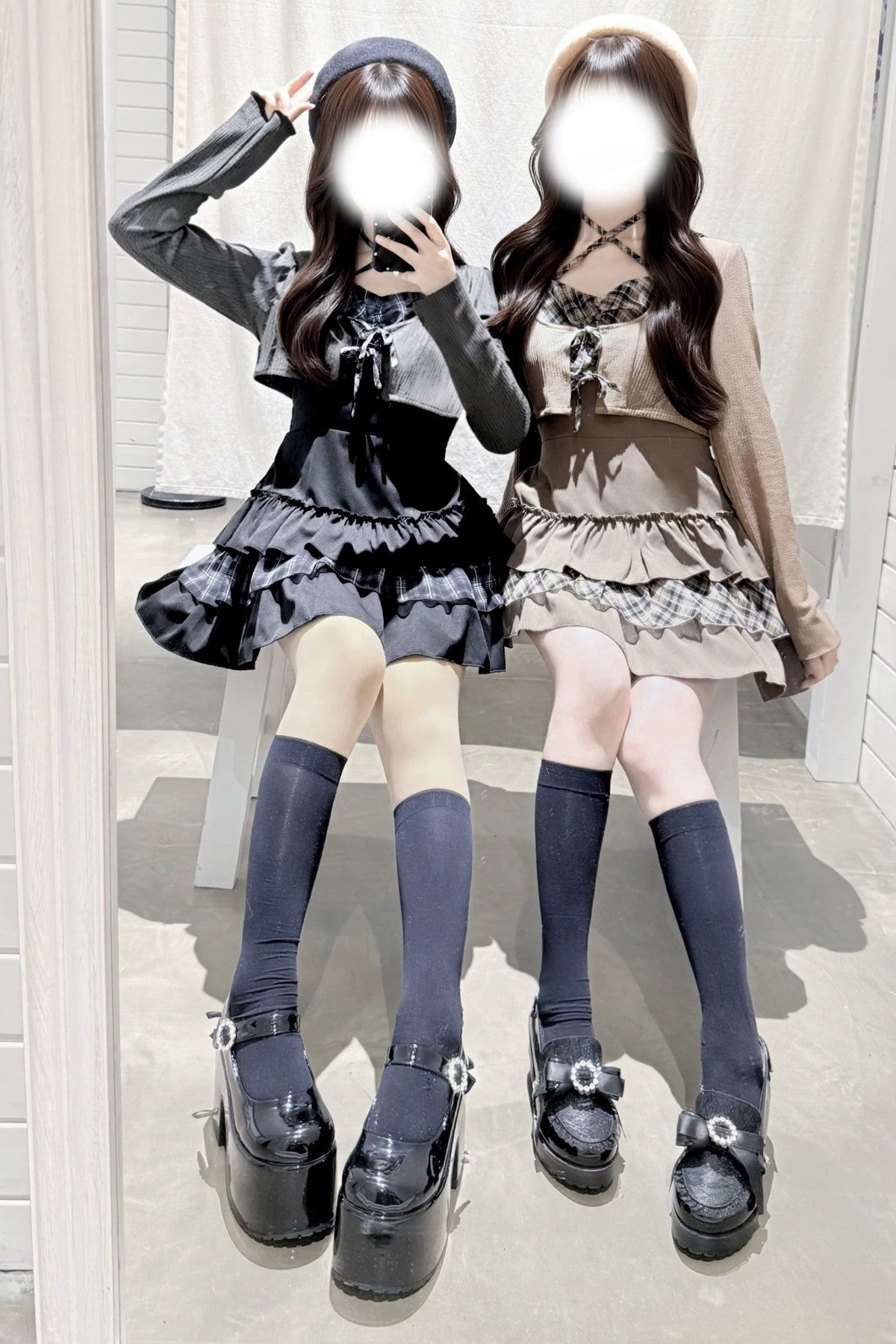 Galaxy Knit Cardigan And Dress Set