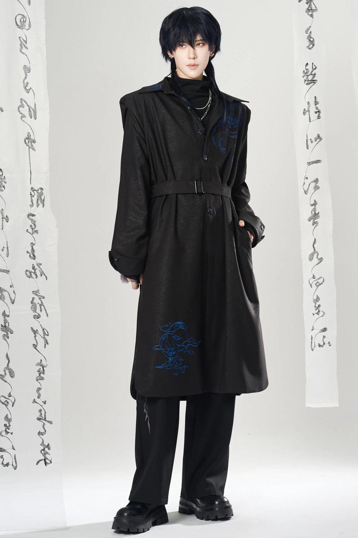 Unisex New Chinese Style Windbreaker