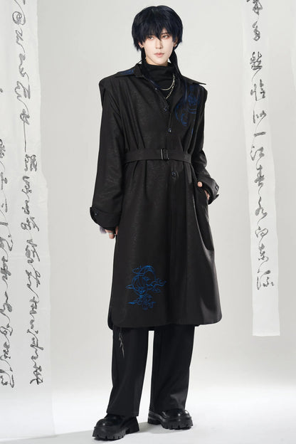 Unisex New Chinese Style Windbreaker