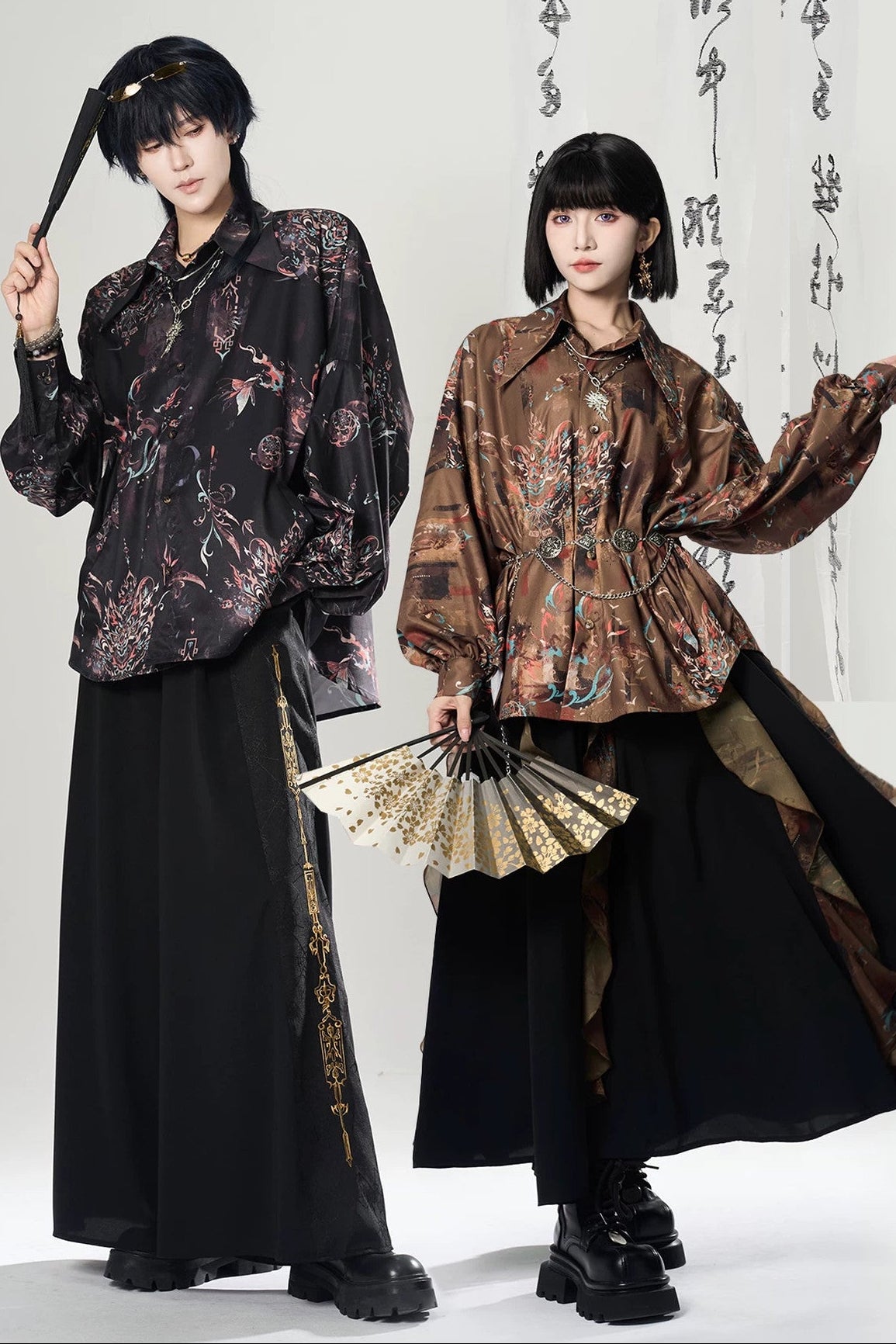 Unisex Loose Long Sleeve Shirt