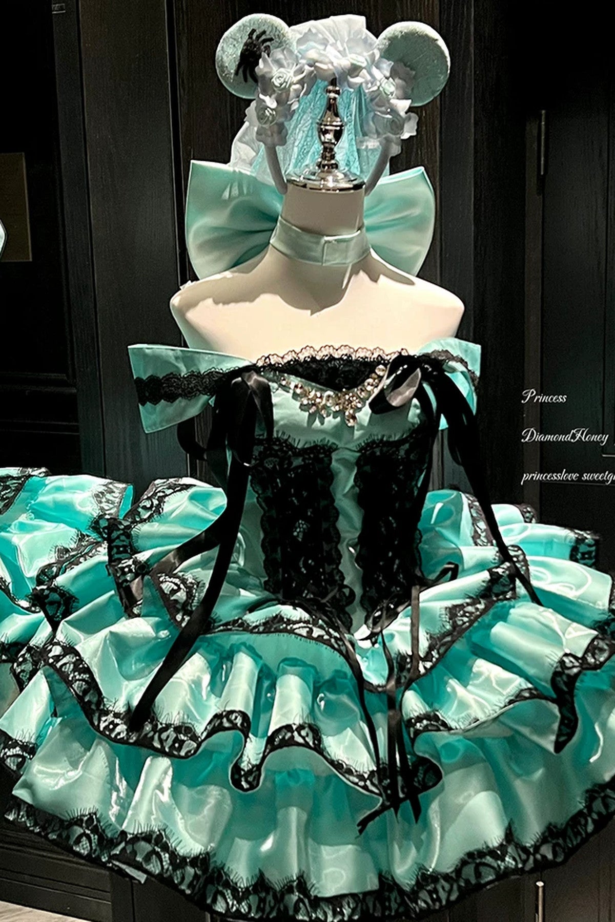 Halloween Ghostly Mini Dress Set