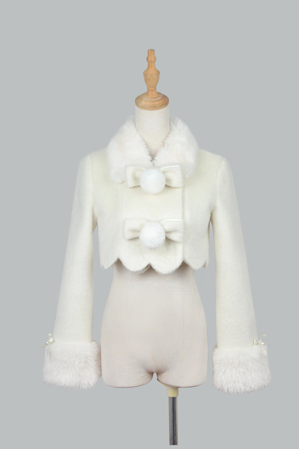 Fluffy Bow Cape and Skirt Set-Up