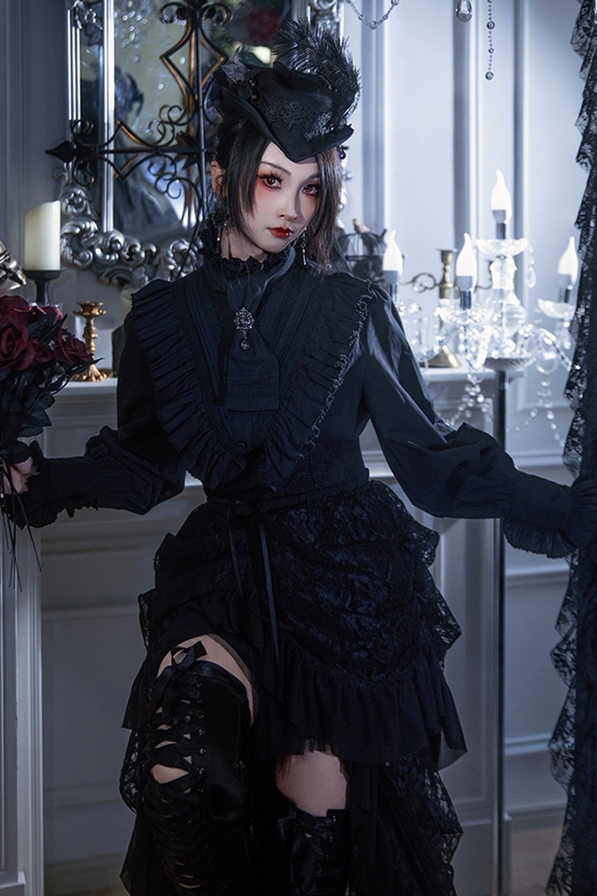 Ruffled Lolita Shirt