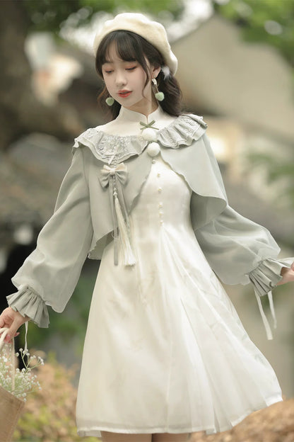 Lolita Han-Element pastorales Kleid-Set