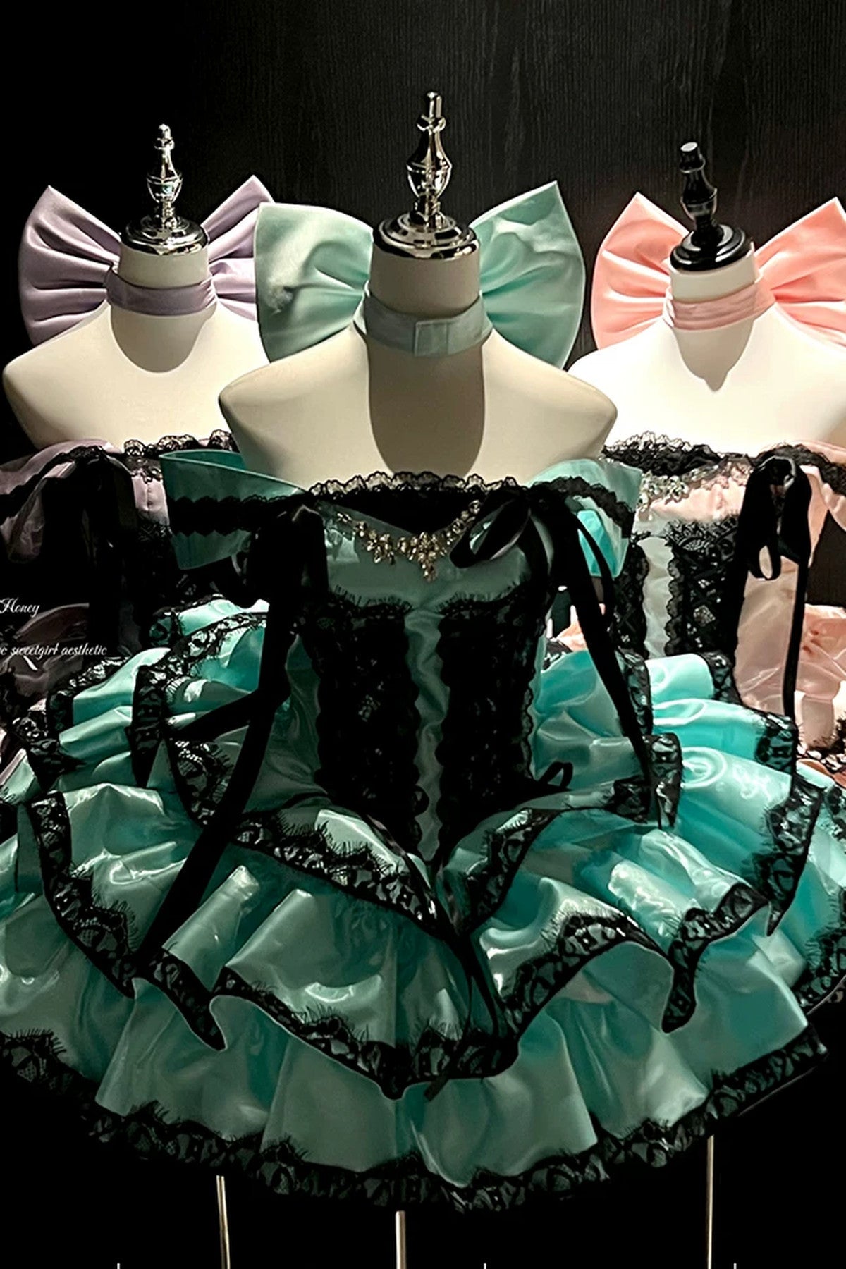 Halloween Ghostly Mini Dress Set