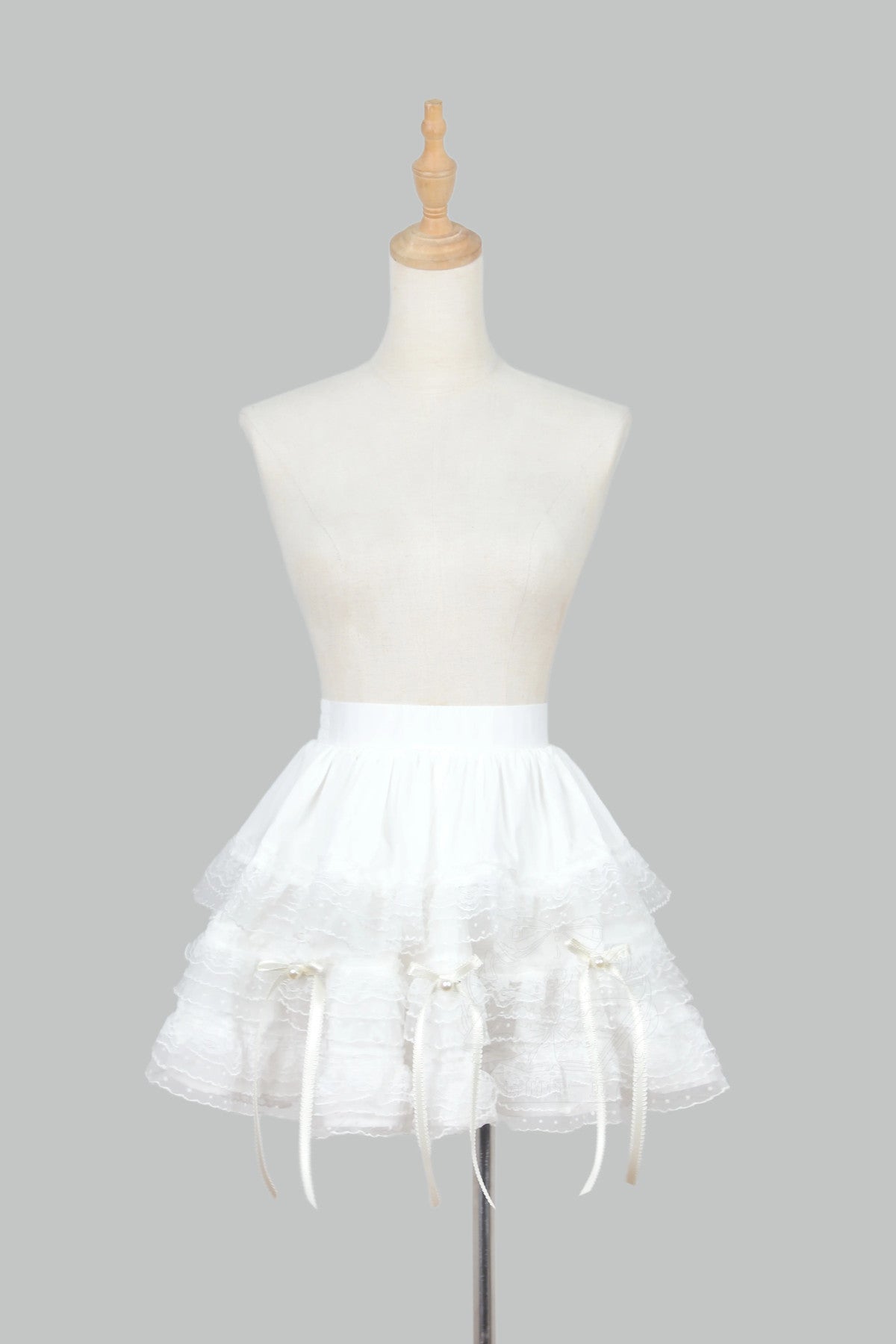 Fluffy Bow Cape and Skirt Set-Up