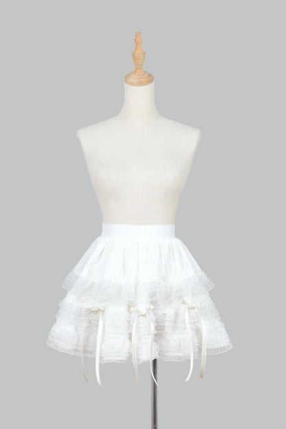 Fluffy Bow Cape and Skirt Set-Up