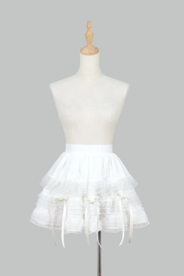 Fluffy Bow Cape and Skirt Set-Up