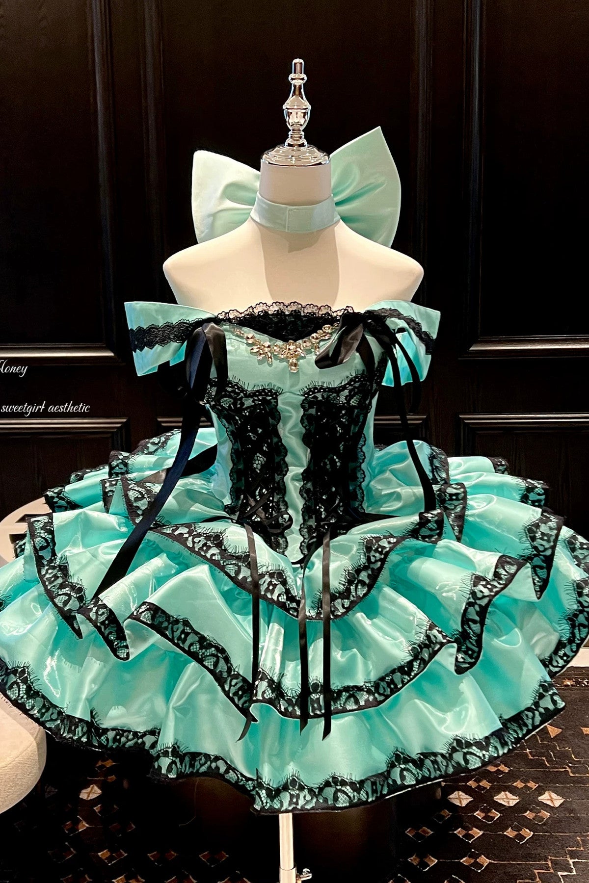 Halloween Ghostly Mini Dress Set