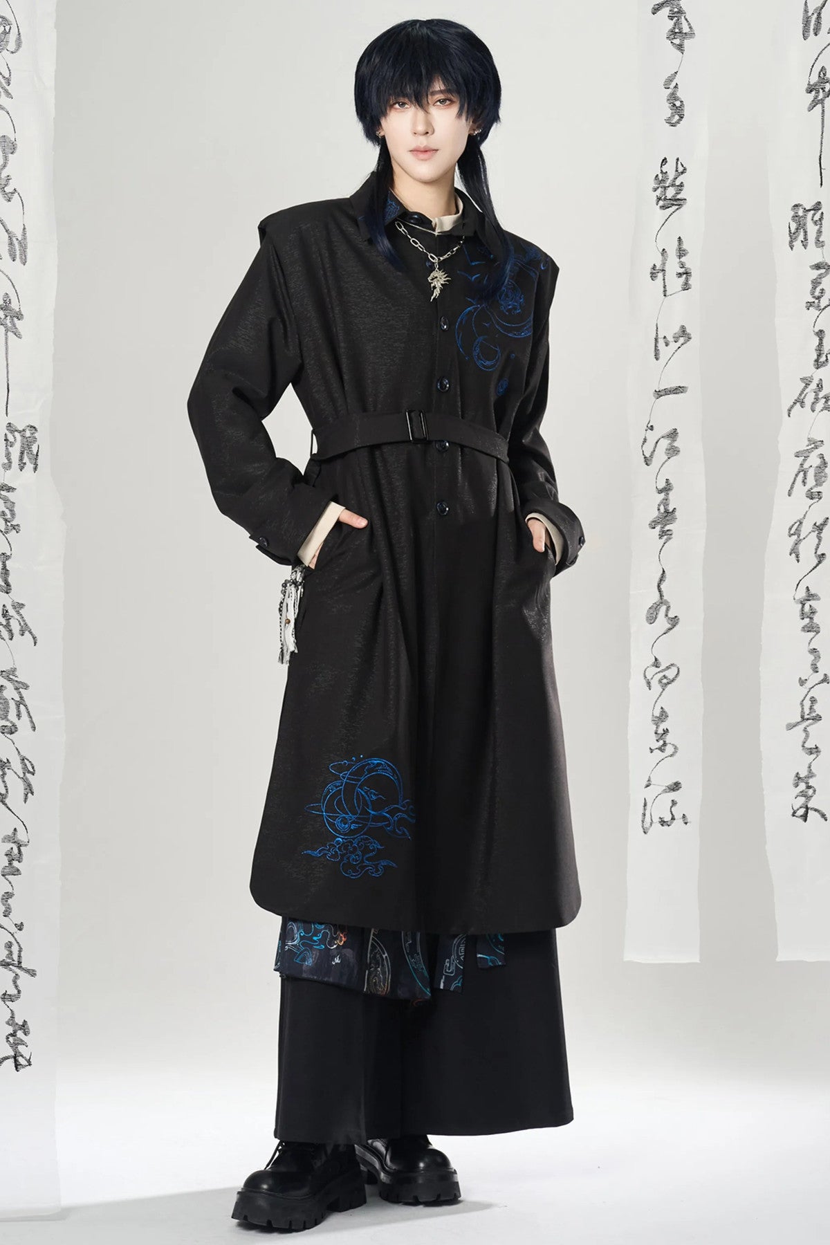Unisex New Chinese Style Windbreaker