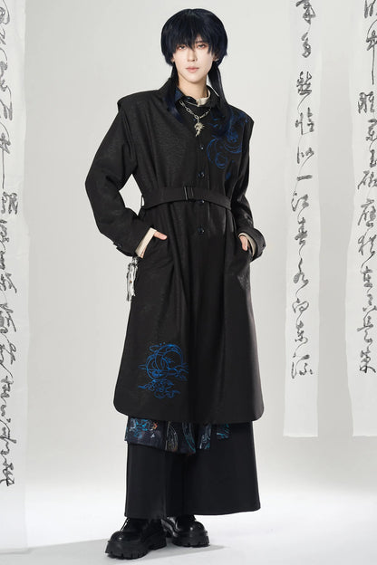 Unisex New Chinese Style Windbreaker