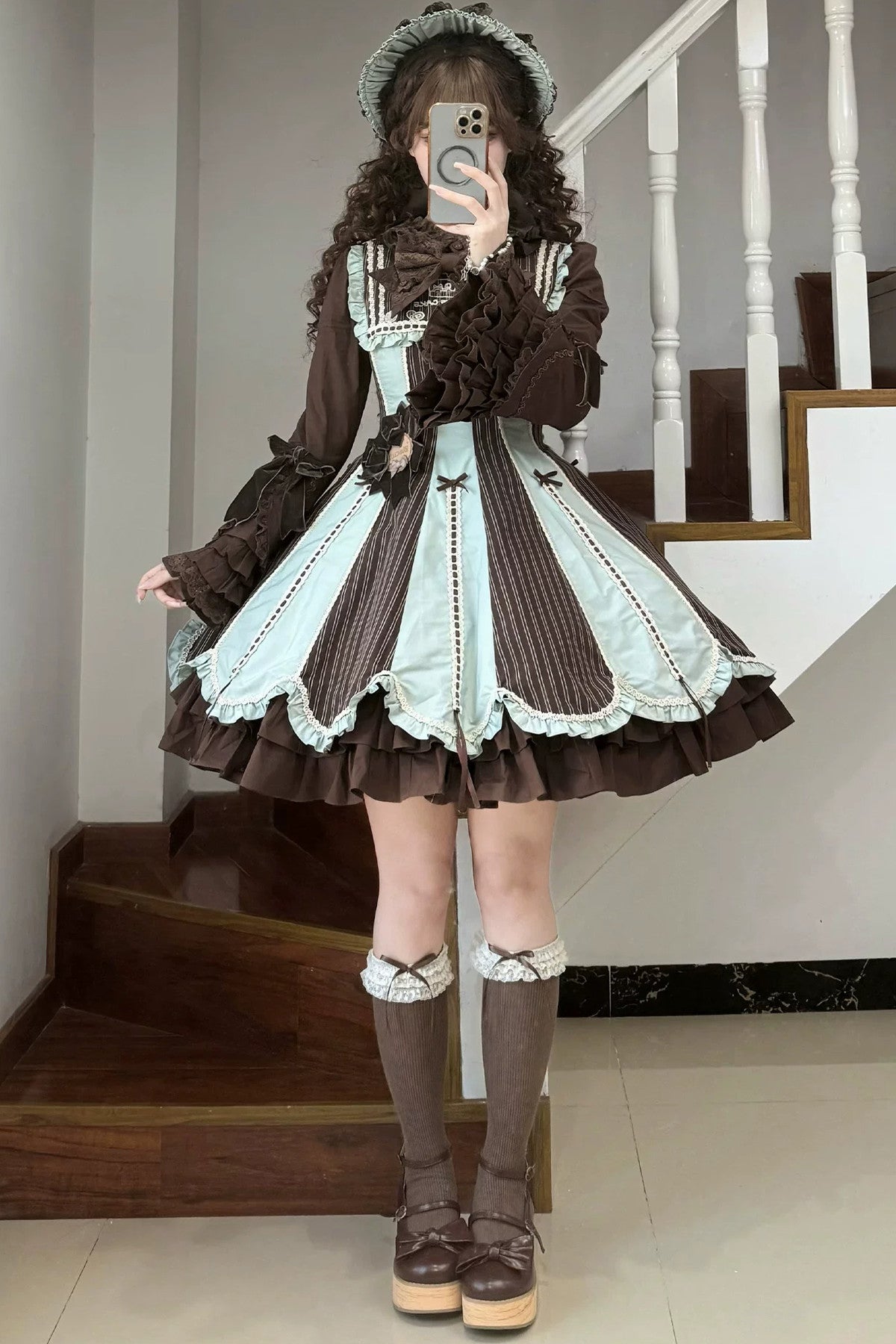 Robe lolita style poupée victorienne