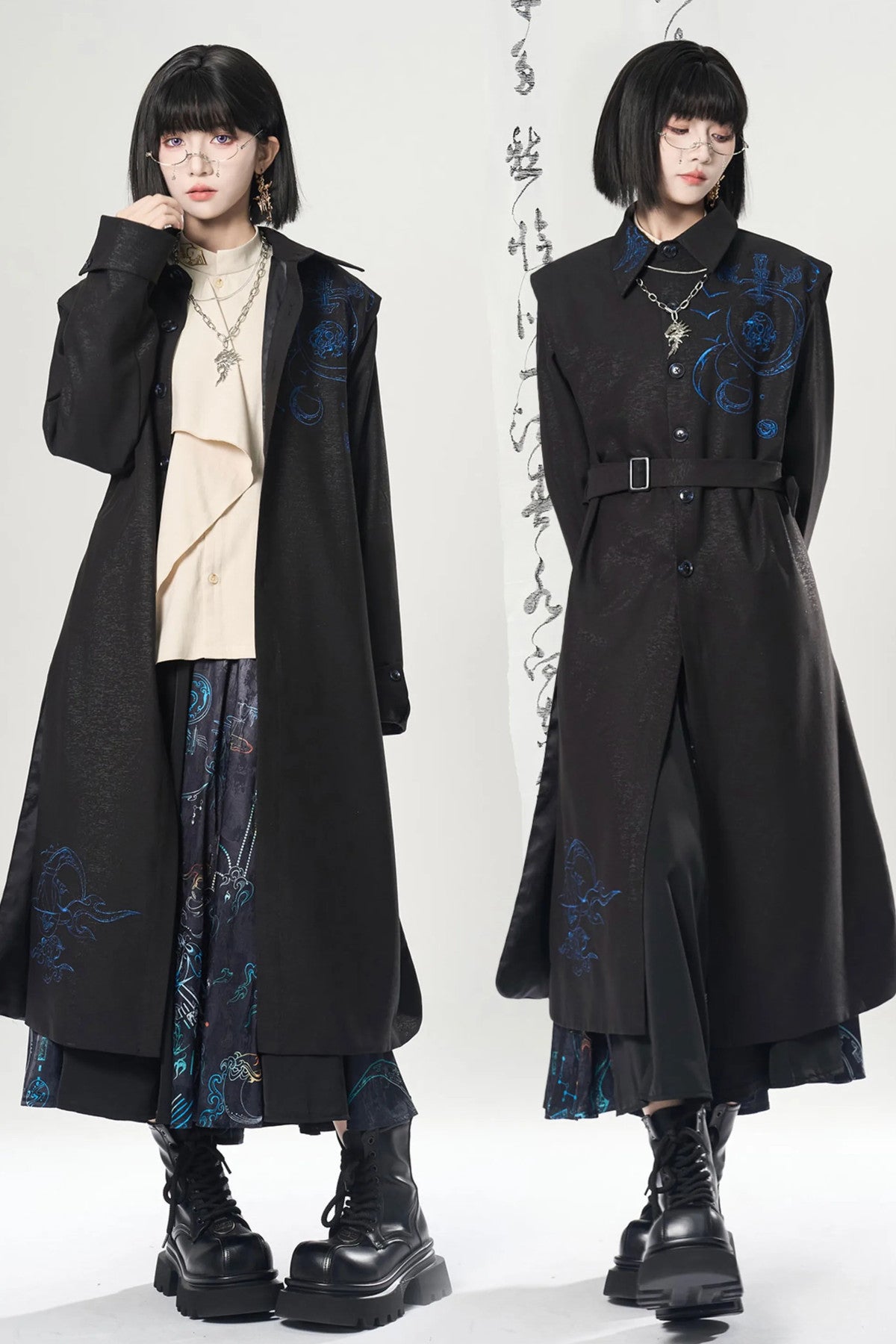 Unisex New Chinese Style Windbreaker