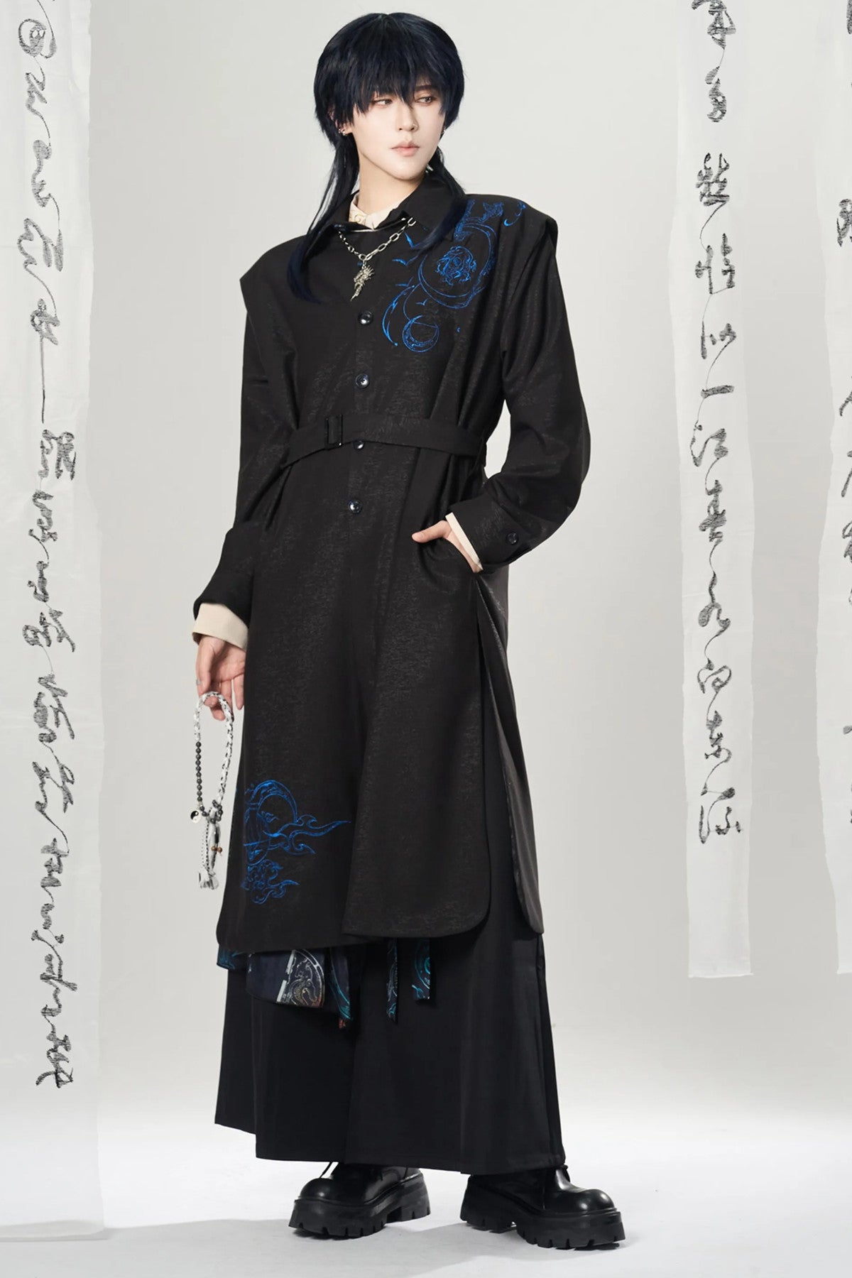 Unisex New Chinese Style Windbreaker