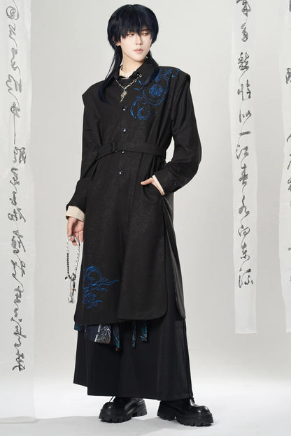 Unisex New Chinese Style Windbreaker