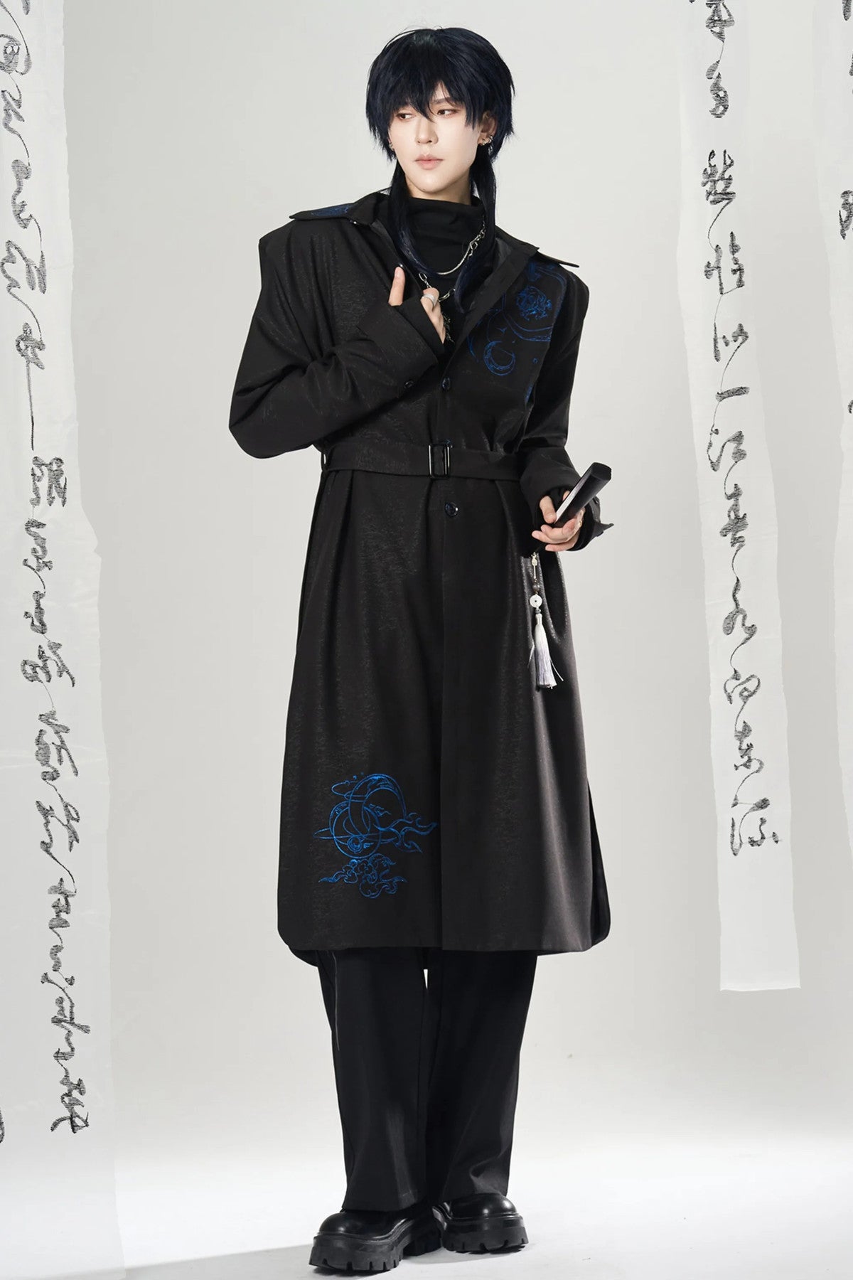 Unisex New Chinese Style Windbreaker